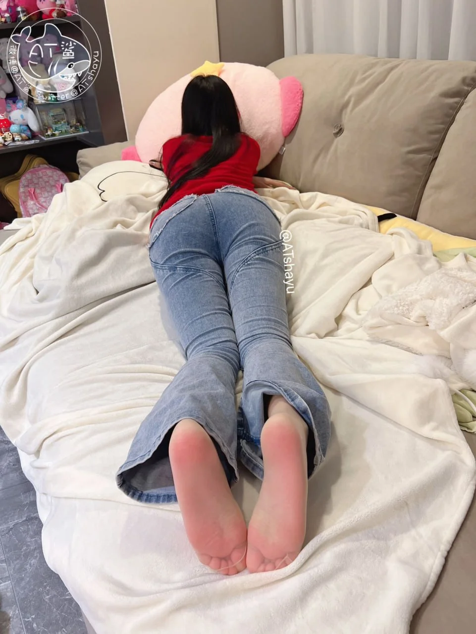 AT鲨 - 圣诞女友 [98P,2V-34MB] tg@simisebaisi 【丝足阁】040.webp